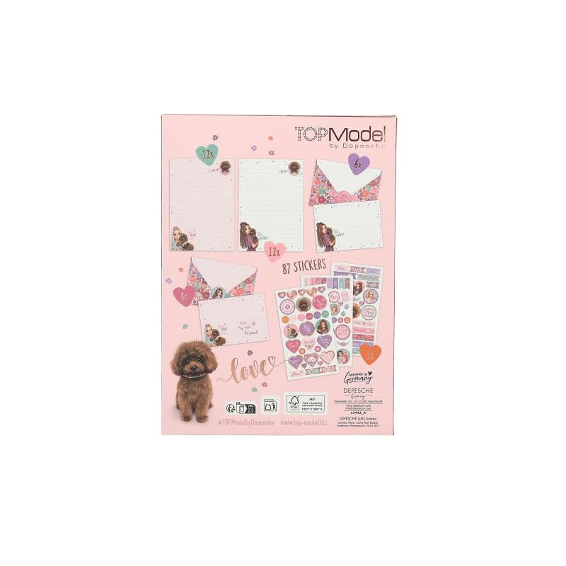 TOPModel Set De Cartas Floral
