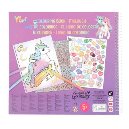 Ylvi Dragones De La Suerte Libro Para Colorear