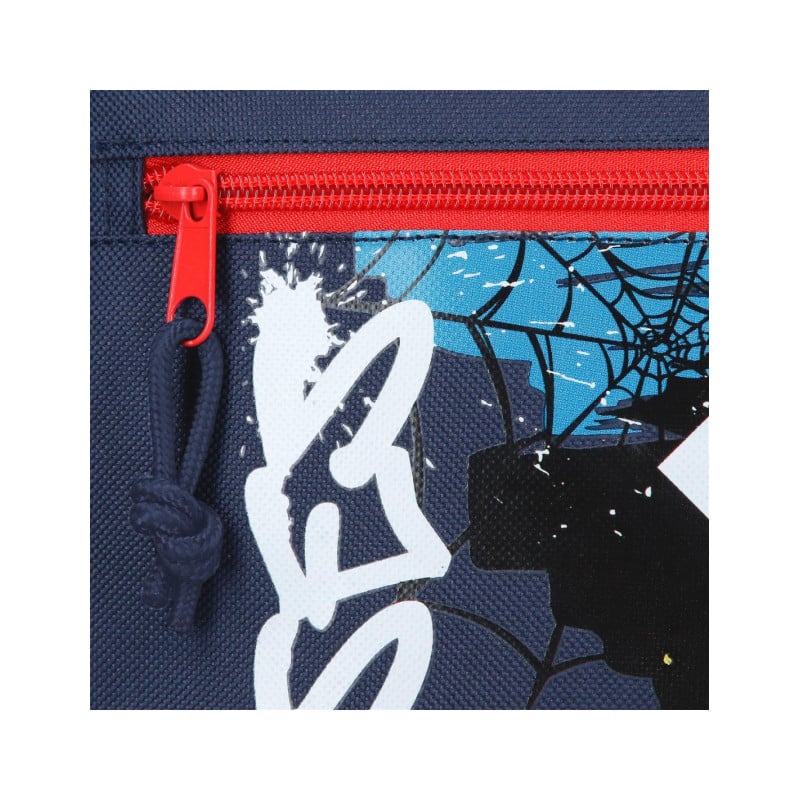 Mochila Infantil Graffity Of Spiderman 28 Cm
