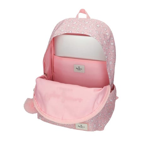 Mochila Pepe Jeans Mia 44 Cm Adaptable A Carro