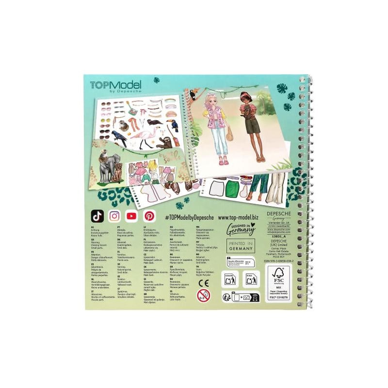 TOPModel Dress Me Up Sticker