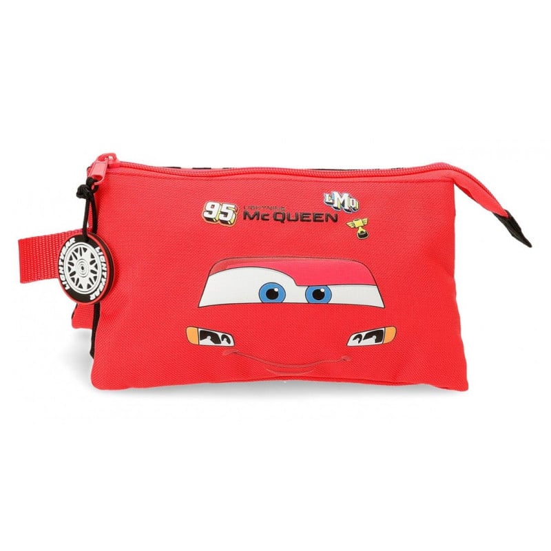 Estuche Triple Cars Mcqueen De Joumma Bags