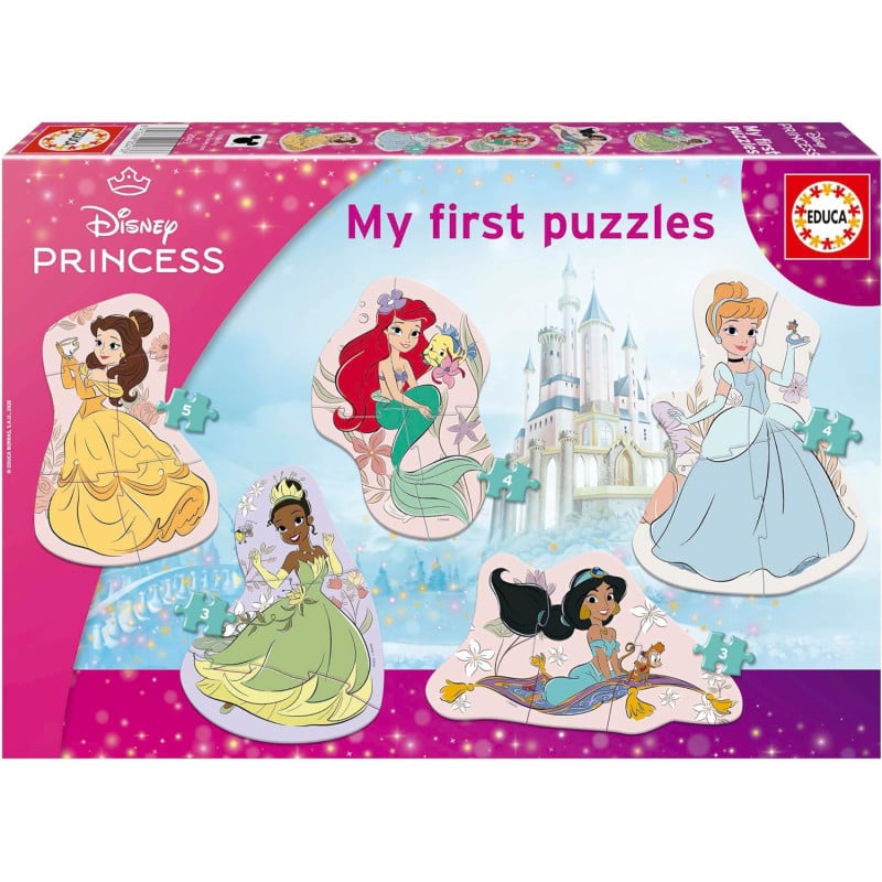 Mi Primer Puzzle Progresivo Princesas Disney De Educa