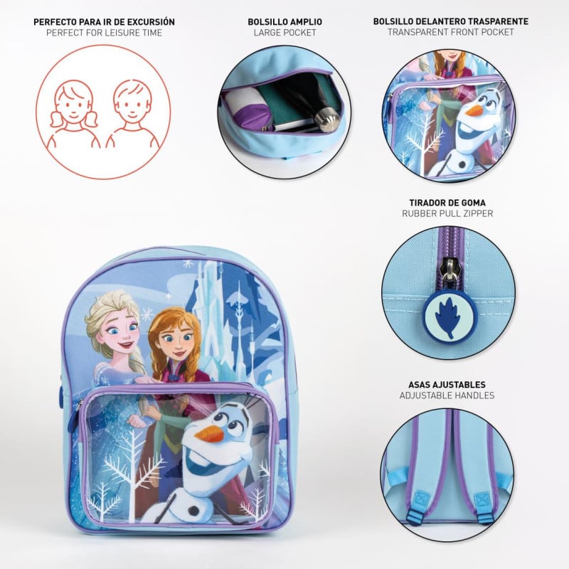 Mochila Infantil Frozen 30 Cm