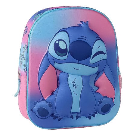Mochila Infantil 3D Stitch 31 Cm De Artesanía Cerdá