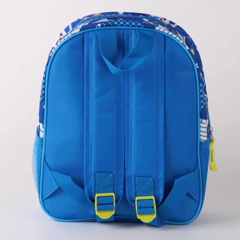Mochila Infantil 3D Sonic 31 Cm