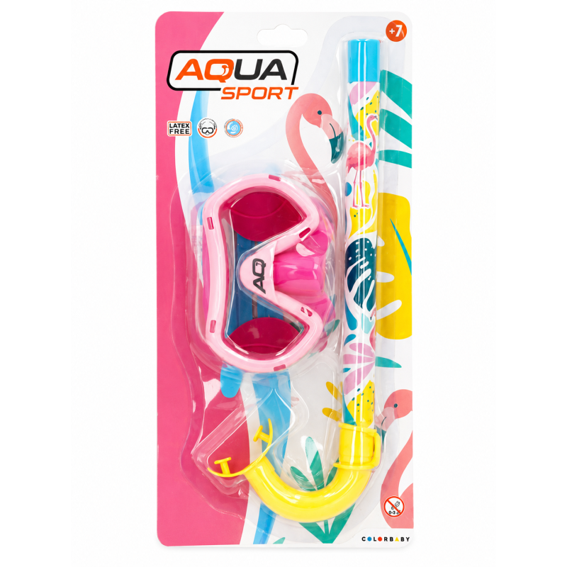 Conjunto De Buceo Infantil Tropical