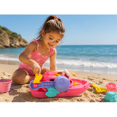 Barca Para La Playa Con 3 Accesorios Surtida