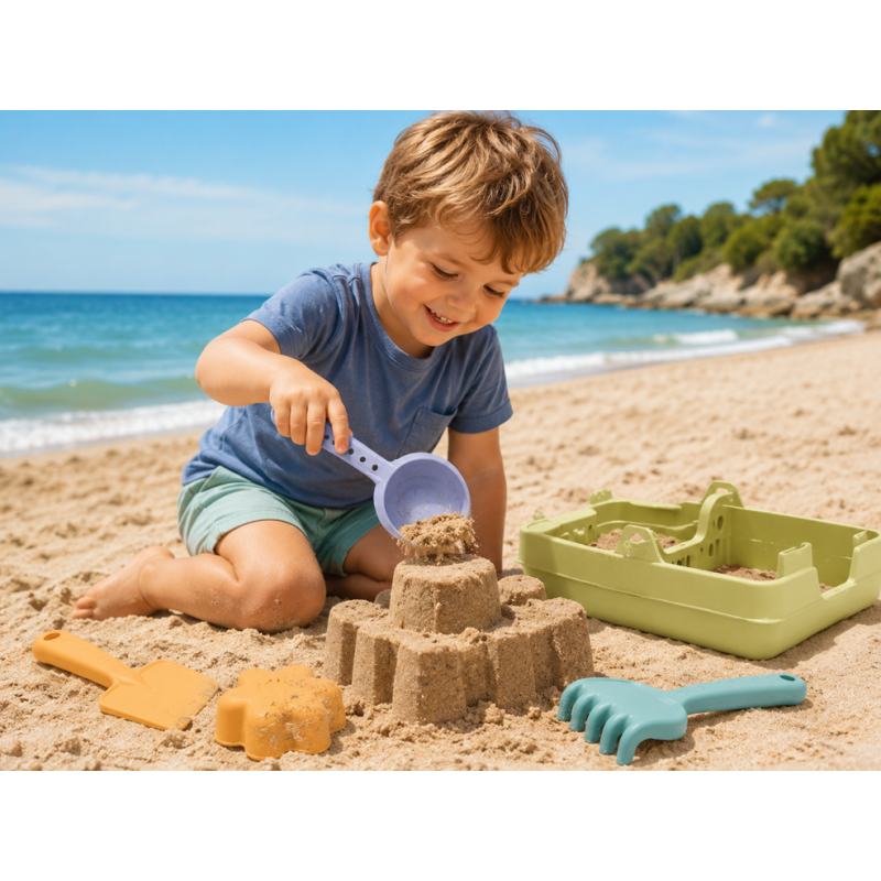 Barca Para La Playa Con 3 Accesorios Surtida