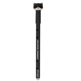 Mr. Wonderful Bolígrafo Borrable BO-BO Gato Negro De Mr. Wonderful