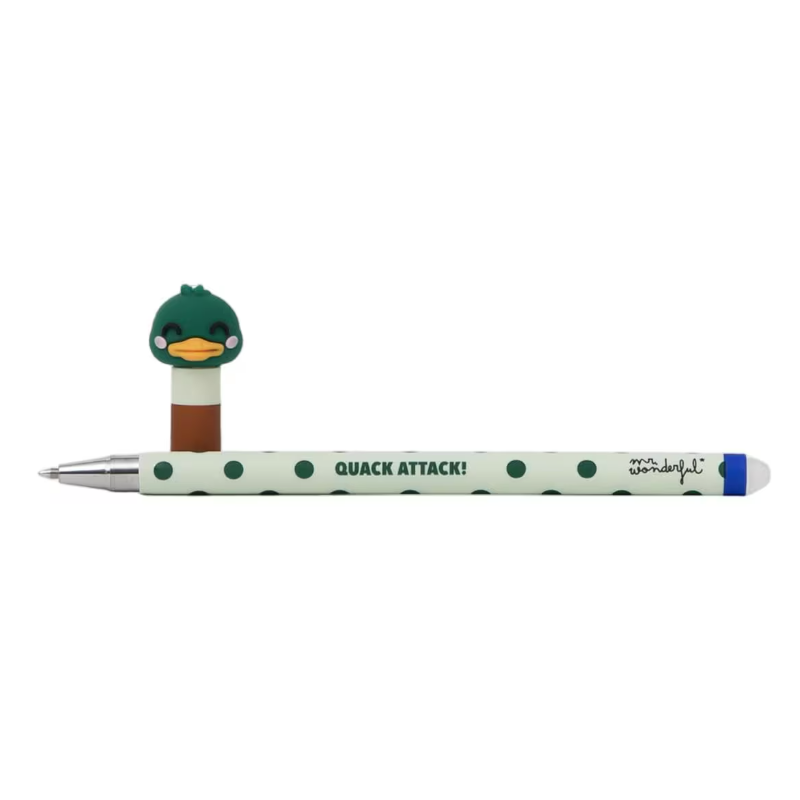 Mr. Wonderful Bolígrafo Borrable BO-BO Pato Verde