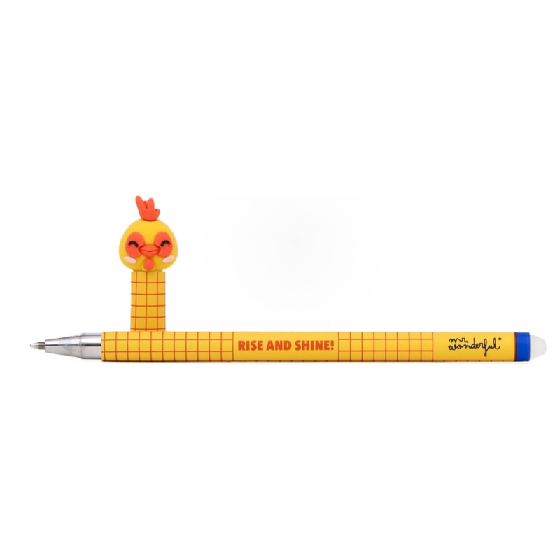 Mr. Wonderful Bolígrafo Borrable BO-BO Mati El Gallo