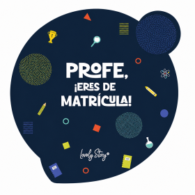 Tarjeta De Felicitación Profe, ¡Eres De Matrícula! De Creative Story