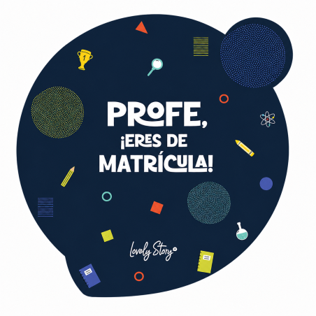 Tarjeta De Felicitación Profe, ¡Eres De Matrícula! De Creative Story