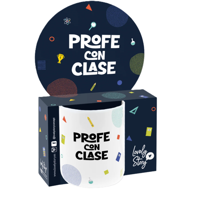 Taza Profe Con Clase 330 Ml De Creative Story