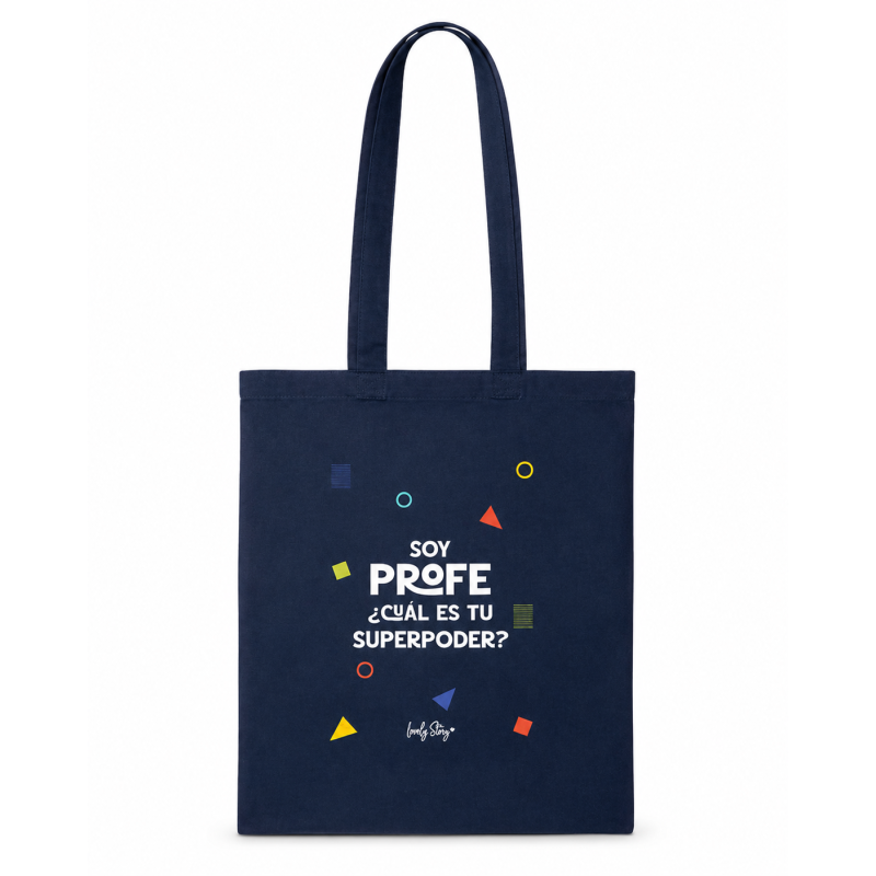 Bolsa De Tela Soy Profe ¿Cuál Es Tu Superpoder? De Creative Story