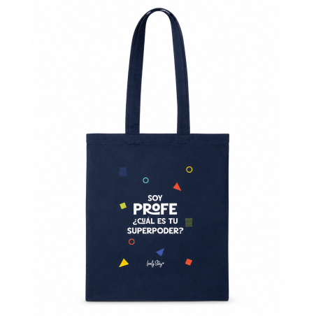 Bolsa De Tela Soy Profe ¿Cuál Es Tu Superpoder? De Creative Story