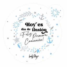 Tarjeta De Felicitación Hoy Es Día De Ilusión ¡Feliz Primera Comunión! De Creative Story