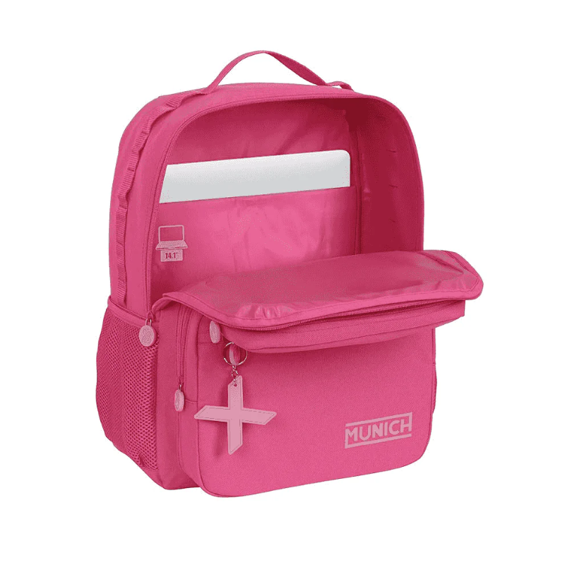 Mochila Escolar Portátil Munich Fresa 42 cm