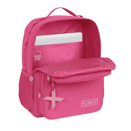 Mochila Escolar Portátil Munich Fresa 42 cm