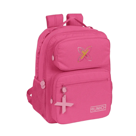 Mochila Escolar Portátil Munich Fresa 42 cm