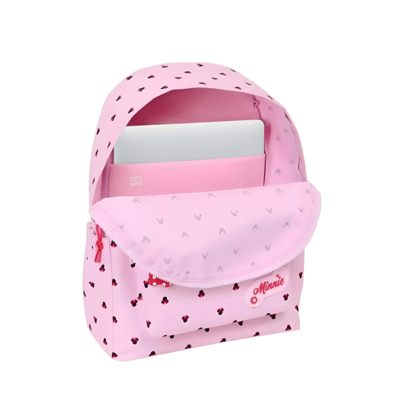 Mochila Escolar Portátil Minnie Mouse 43 Cm