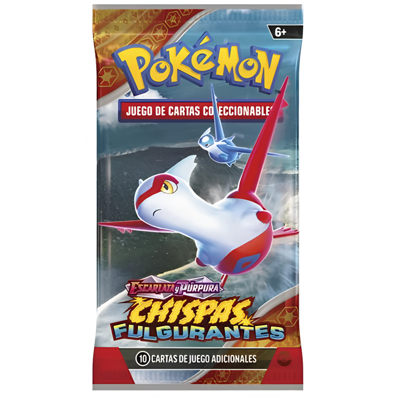 Pokemon Sobre De Cartas Boosters Chispas...