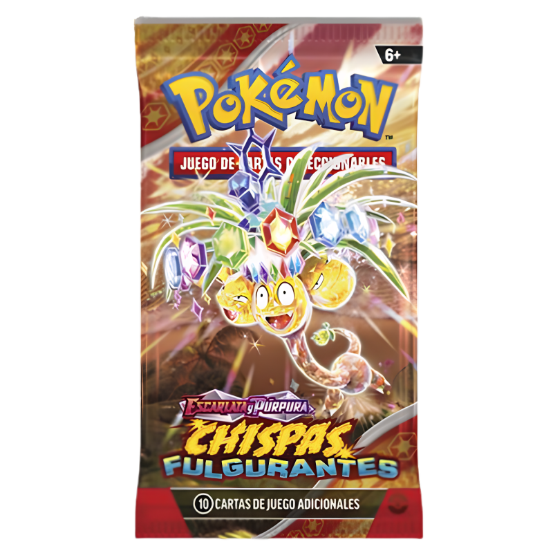 Pokemon Sobre De Cartas Boosters Chispas...