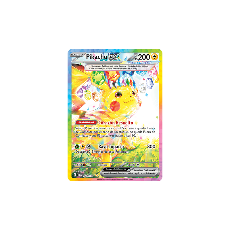 Pokémon Sobre De Cartas Boosters Chispas...