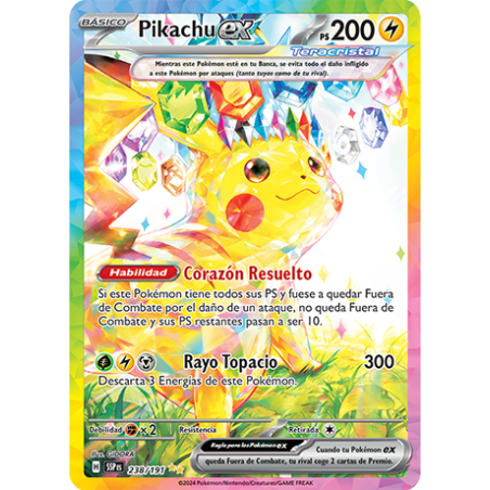 Pokemon Sobre De Cartas Boosters Chispas Fulgurantes