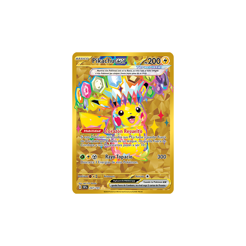 Pokémon Sobre De Cartas Boosters Chispas...