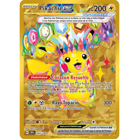 Pokemon Sobre De Cartas Boosters Chispas Fulgurantes