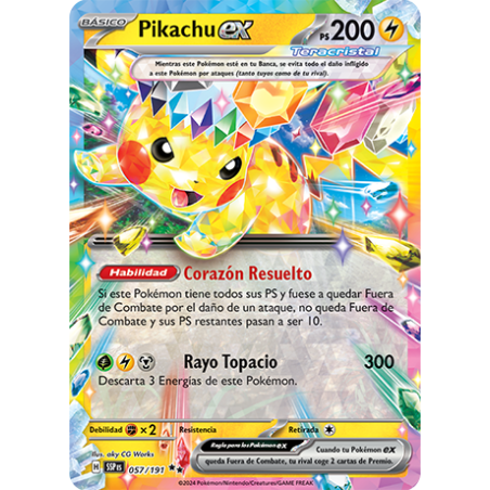 Pokemon Sobre De Cartas Boosters Chispas Fulgurantes