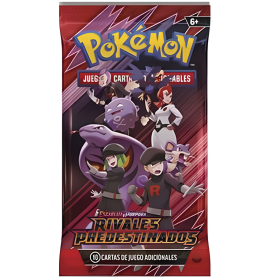 Sobre De Cartas Pokemon TCG Escarlata Y Purpura Rivales Predestinados De Bandai