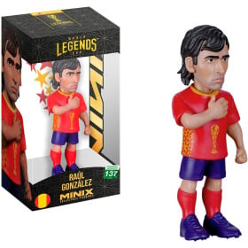 Figura Minix Raúl Leyendas Selección Española 12 Cm