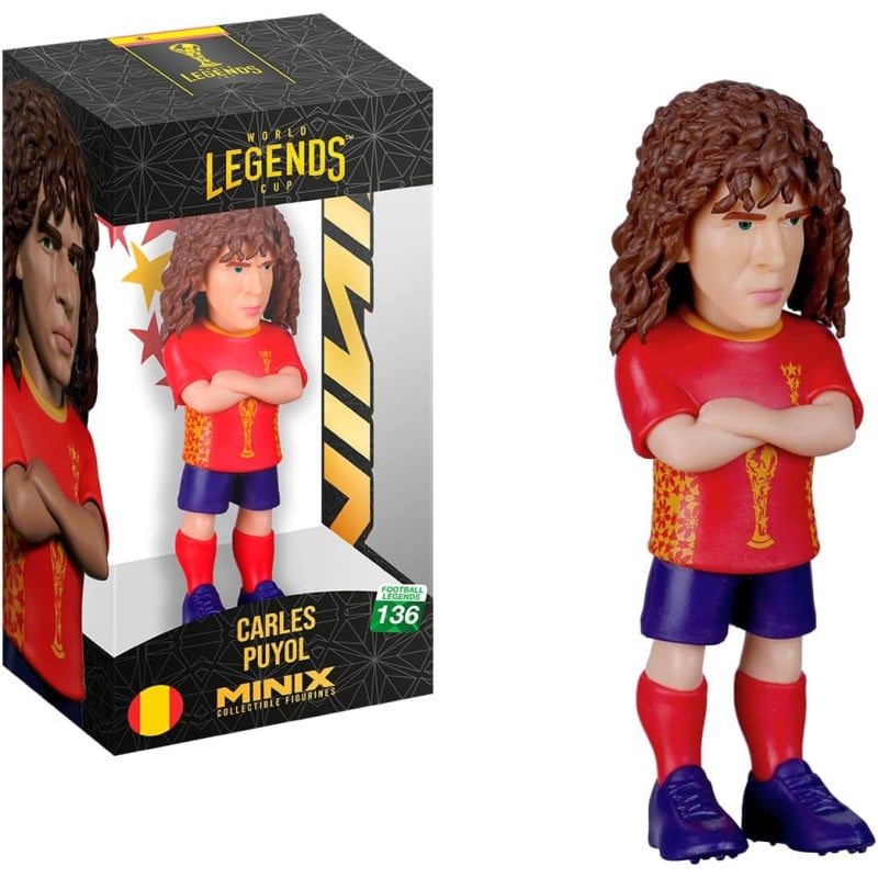 Minix Legends Selección Española Puyol 12 Cm De Bandai