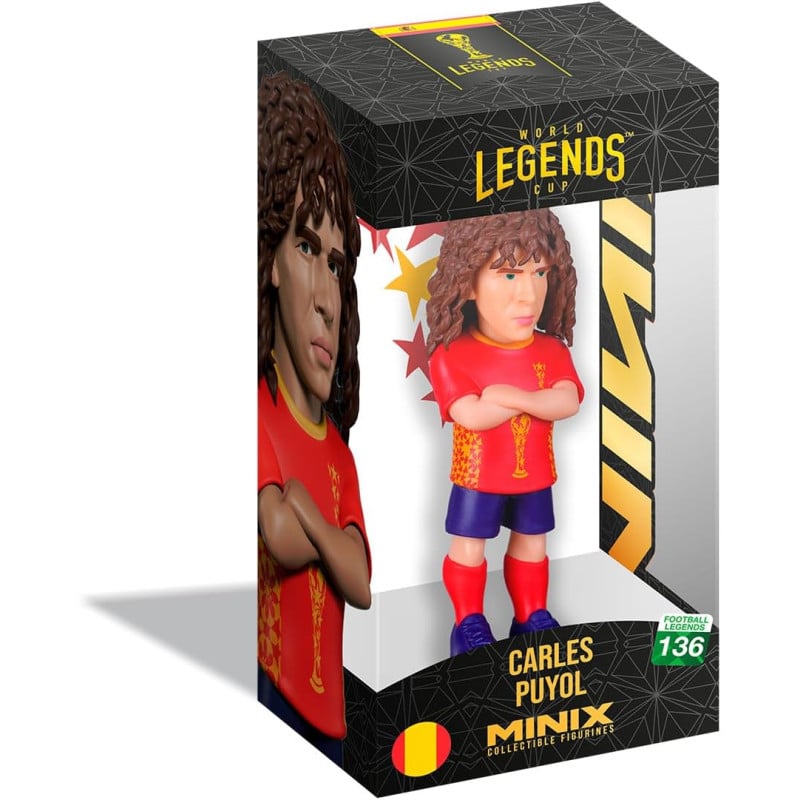 Figura Minix Puyol Leyendas Selección Española...