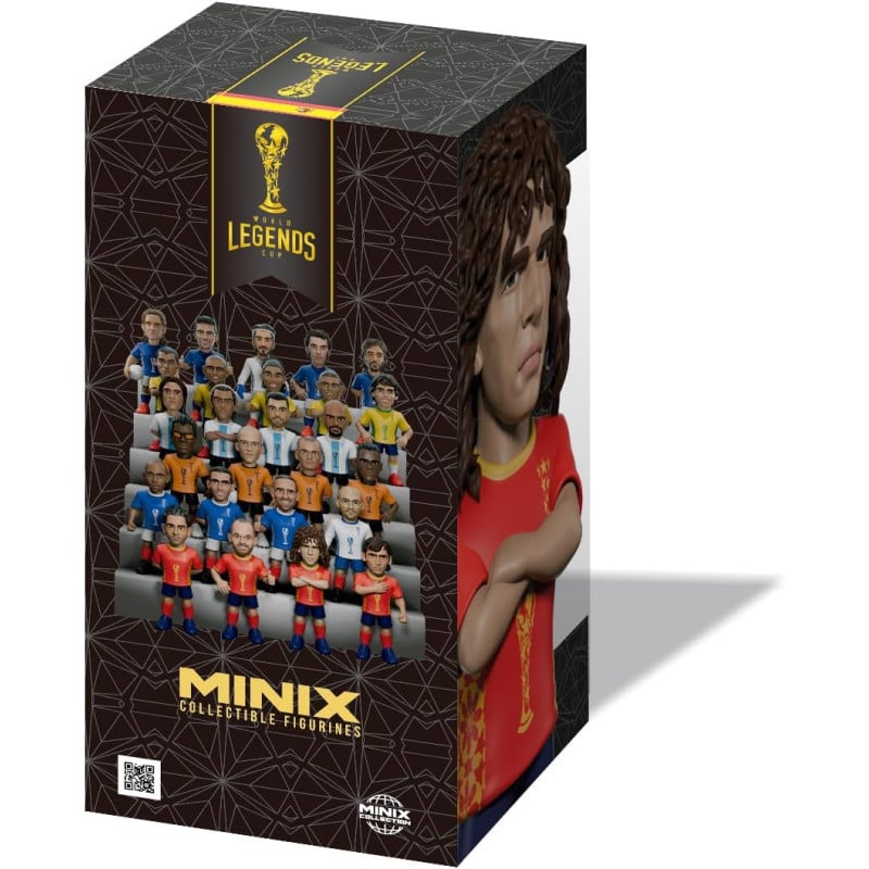 Figura Minix Puyol Leyendas Selección Española...