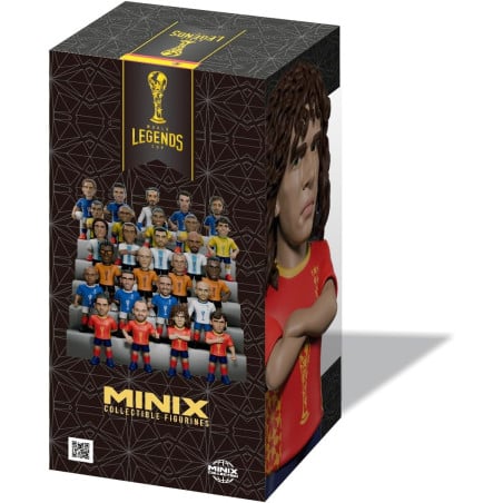 Figura Minix Puyol Leyendas Selección Española 12 Cm
