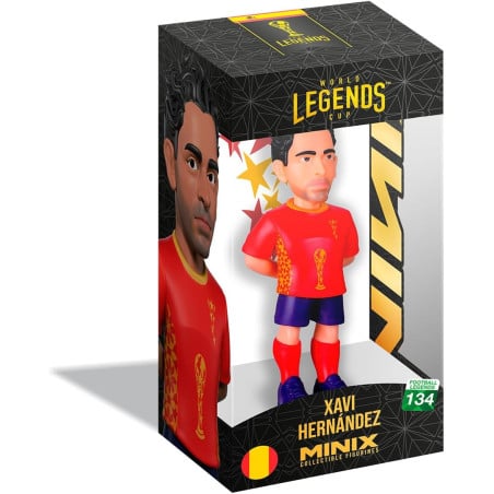 Figura Minix Xavi Leyendas Selección Española 12 Cm