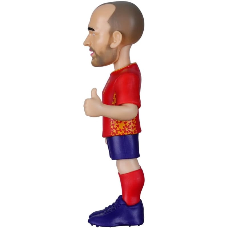 Figura Minix Iniesta Leyendas Selección Española 12 Cm