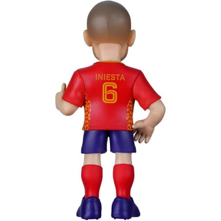 Figura Minix Iniesta Leyendas Selección Española 12 Cm