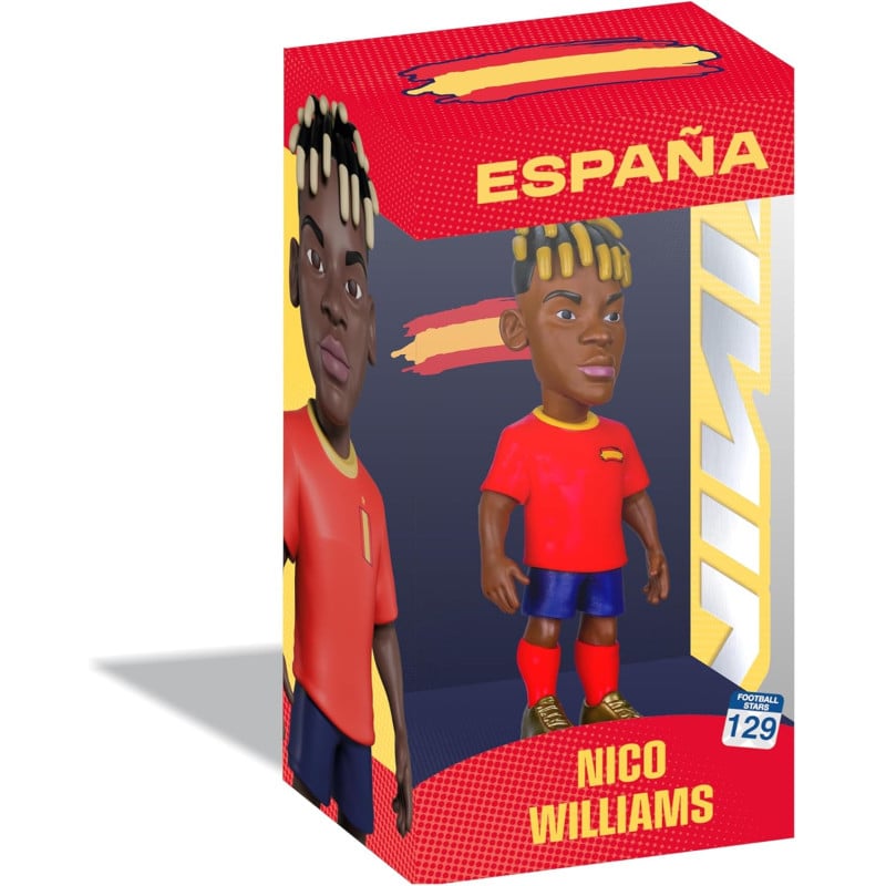 Figura Minix Nico Williams Selección Española 12 Cm