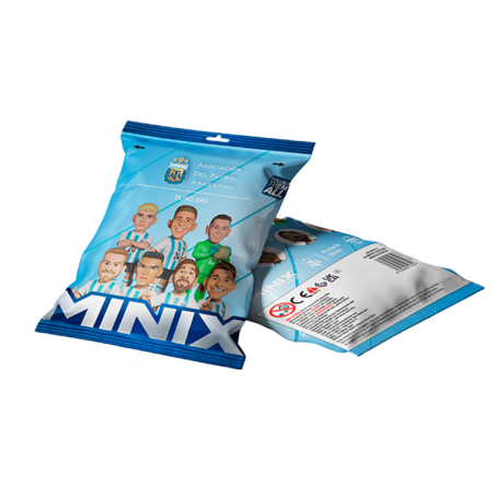 Minix Sobre Sorpresa Figura De Mundial 7 Cm