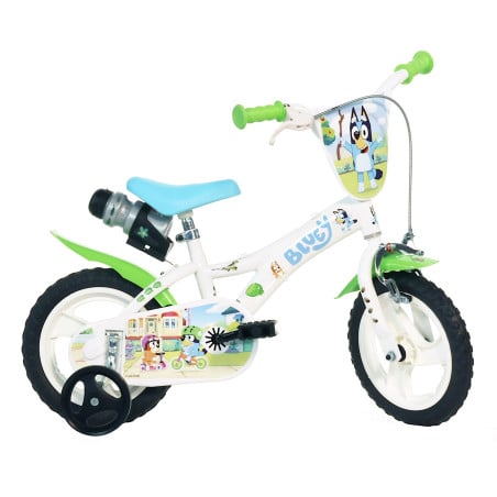 Bicicleta Infantil Bluey Y Bingo 12 Pulgadas 3 Años De Uvea