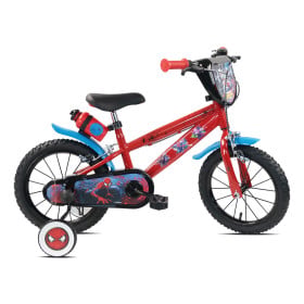 Bicicleta Infantil Spiderman 14 Pulgadas 3-5 Años