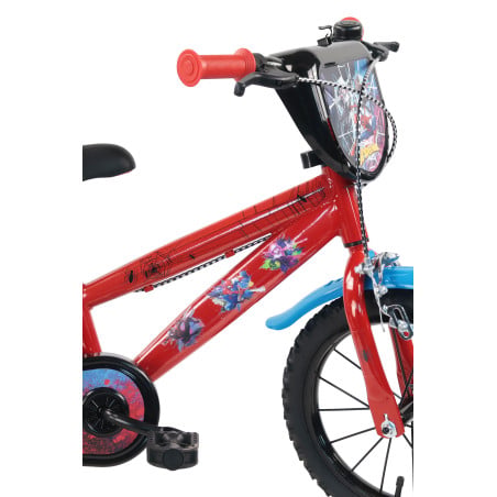 Bicicleta Infantil Spiderman 14 Pulgadas 3-5 Años