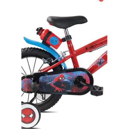 Bicicleta Infantil Spiderman 14 Pulgadas 3-5 Años