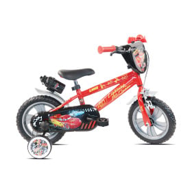 Bicicleta Infantil Cars Rayo McQueen 12 Pulgadas 3 Años