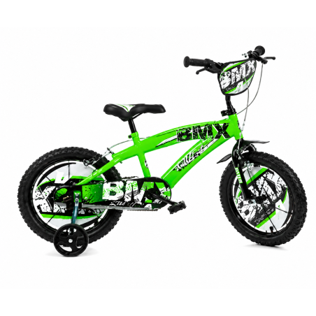 Bicicleta Infantil BMX 14 Pulgadas 3-5 Años De Uvea